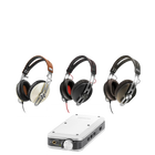 Sennheiser MOMENTUM G Barna+Denon DA-10 fejhallgató erősítő Sennheiser MOMENTUM G Barna+Denon DA-10 fejhallgató erősítő