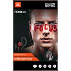 JBL Focus 300 sport fülhallgató, piros/fekete JBL Focus 300 sport fülhallgató, piros/fekete