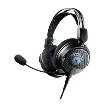 Audio-Technica ATH-GDL3 nyitott gamer fejhallgató, fekete