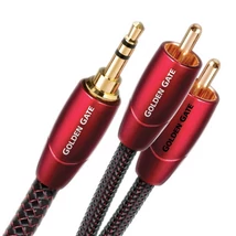 AUDIOQUEST GOLDEN GATE 3.5mm Jack-RCA összekötő kábel 1.5m