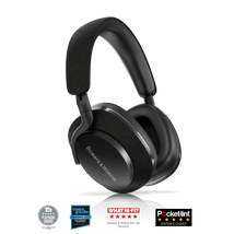 Bowers & Wilkins PX7 S2 Bluetooth fejhallgató, fekete