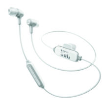 JBL E25 BT Bluetooth fülhallgató, fehér (Bemutató darab)