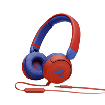 JBL JR310 vezetékes gyerek fejhallgató, piros