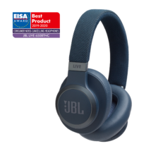 JBL Live 650BTNC zajszűrős Bluetooth fejhallgató, kék (Bemutató darab)
