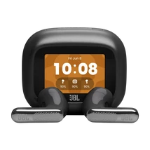 JBL LIVE FLEX4BLK, TWS , BT, adaptív zajszűrős fülhallgató, HI-Res Audio, smart töltőtokkal,  fekete