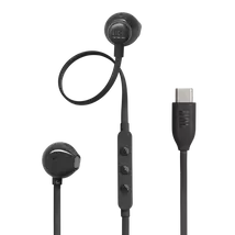 JBL TUNE 305C USB-C vezetékes fülhallgató, fekete