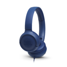 JBL T500 fejhallgató, kék (Bemutató darab)