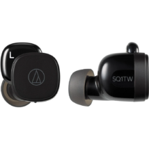 Audio-Technika ATH-SQ1TW True Wireless fülhallgató, fekete