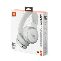 JBL Live 670NC Bluetooth fejhallgató, fehér