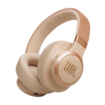 JBL Live 770NC Bluetooth fejhallgató, bézs