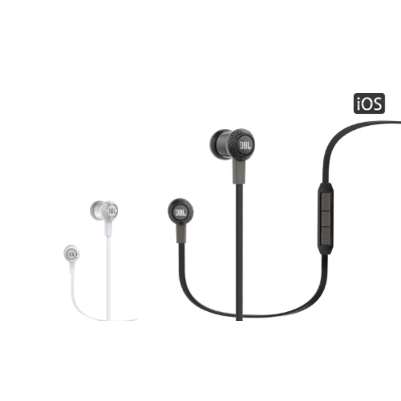 JBL Synchros S100i fülhallgató, fehér (Bemutató darab)