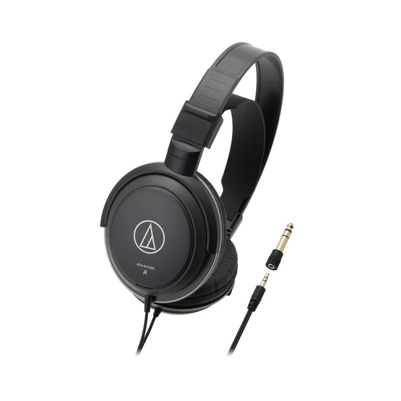 Audio-Technica ATH-AVC200 fejhallgató, fekete