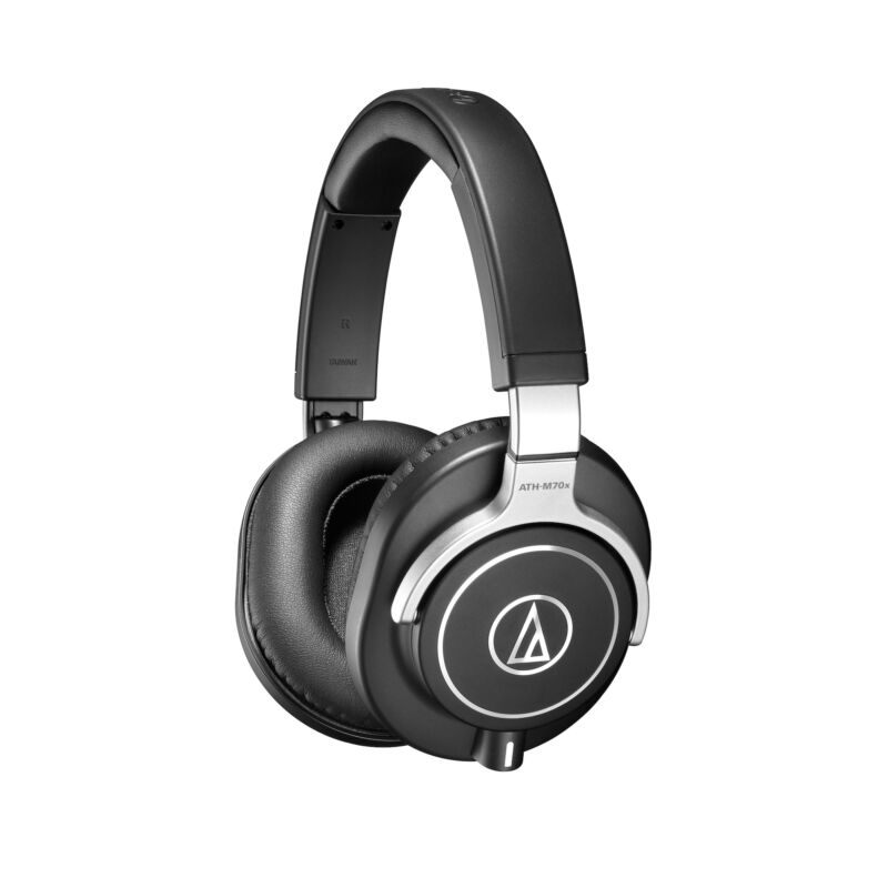 Audio-Technica ATH-M70X fejhallgató, fekete (Bemutató darab)