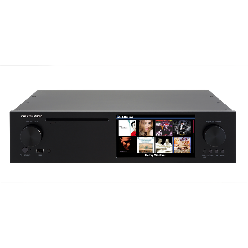 Cocktail Audio X50D multifunkciós hálózati lejátszó, fekete