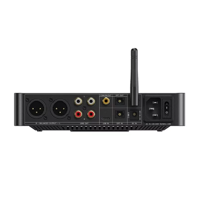 FIIO BR15 R2R Bluetooth vevő + DAC, fekete