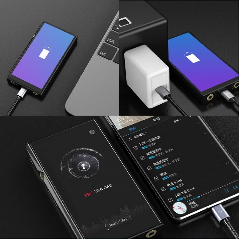 FiiO LT-TC1 kábel USB-C - USB-C