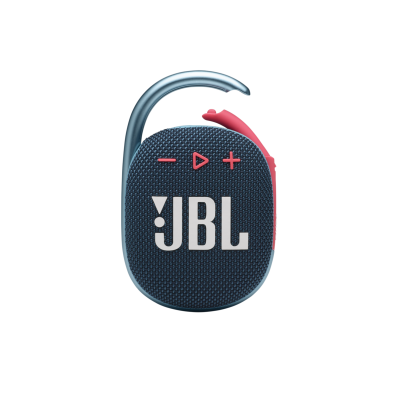 JBL Clip 4 hordozható Bluetooth hangszóró, kék-pink
