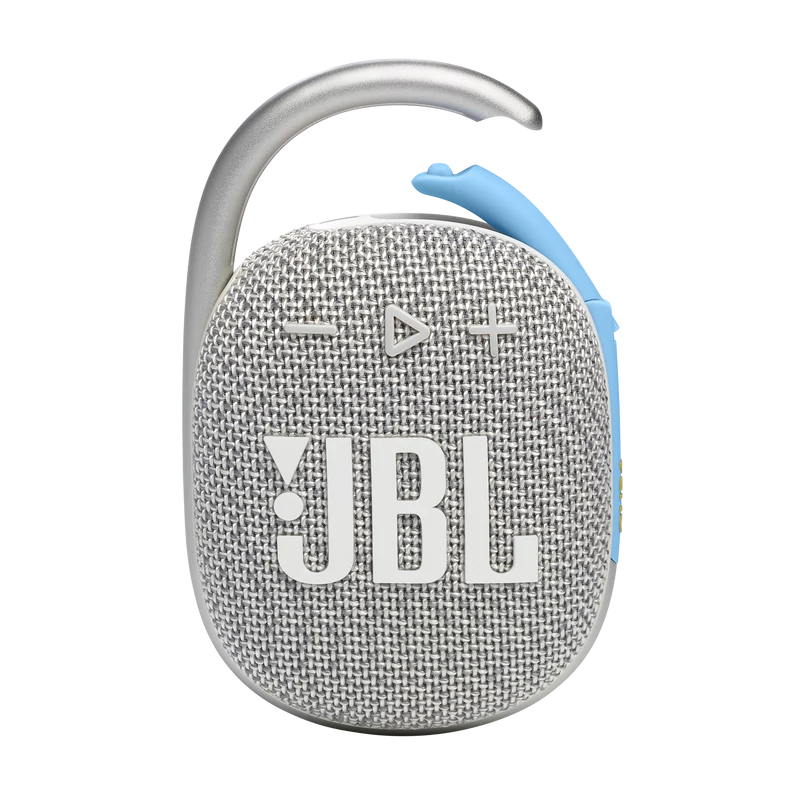 JBL CLIP 4 ECO hordozható Bluetooth-hangszóró, fehér