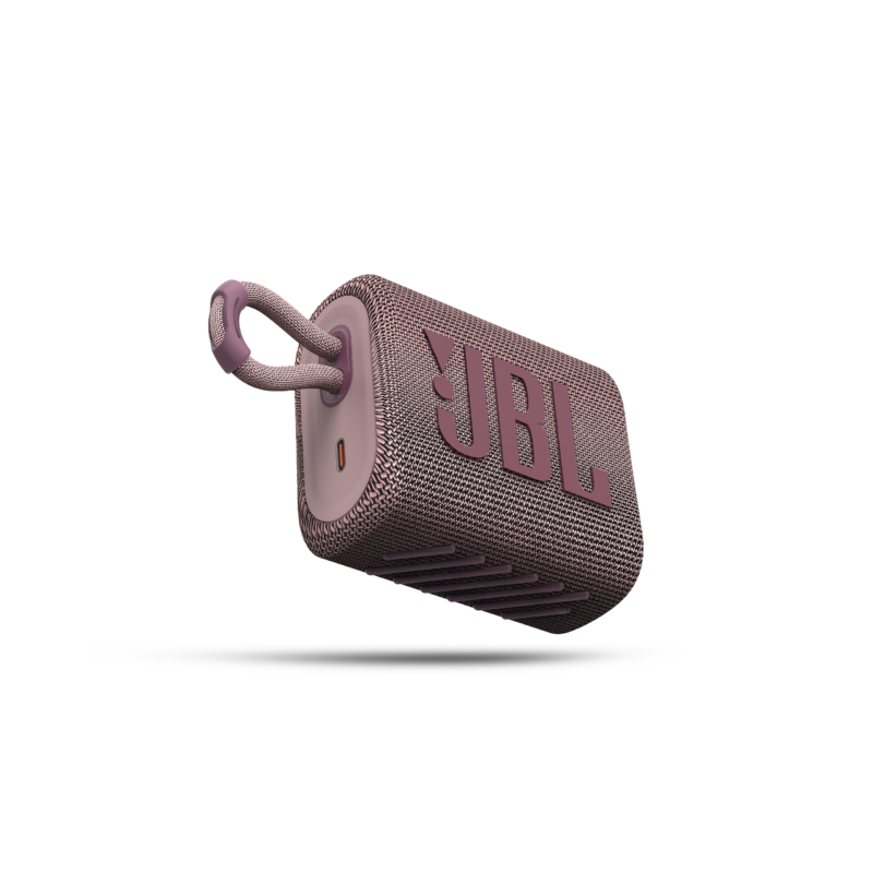 JBL GO 3  hordozható bluetooth hangszóró, pink