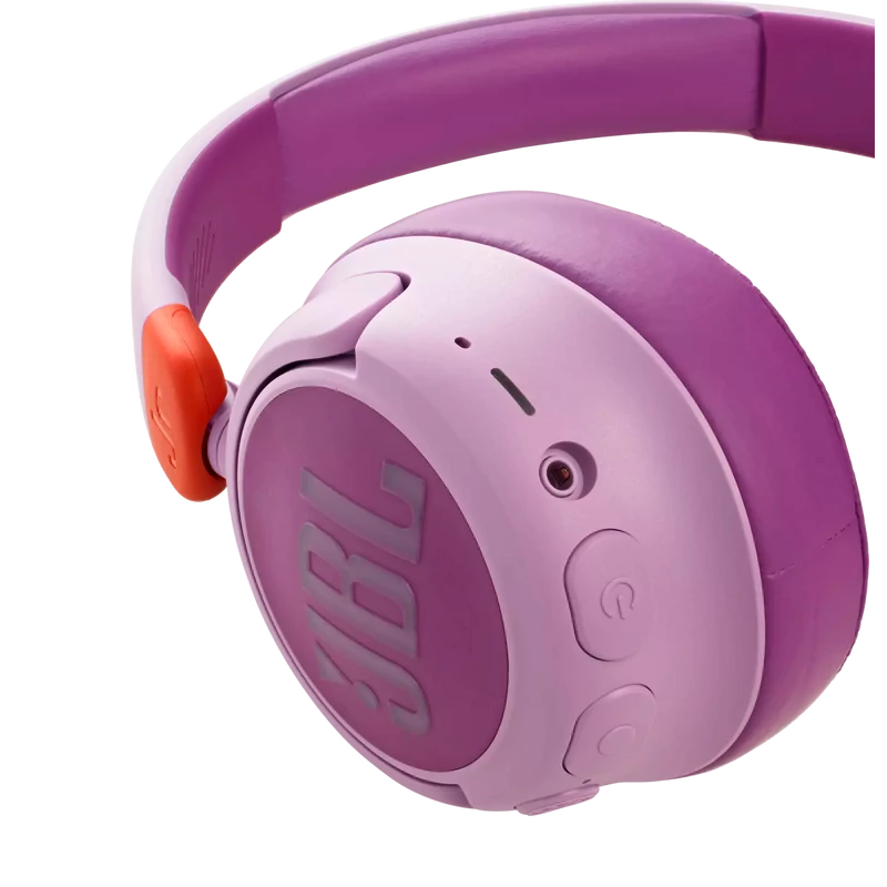 JBL JR460NC bluetooth-os, zajszűrős fejhallgató, pink