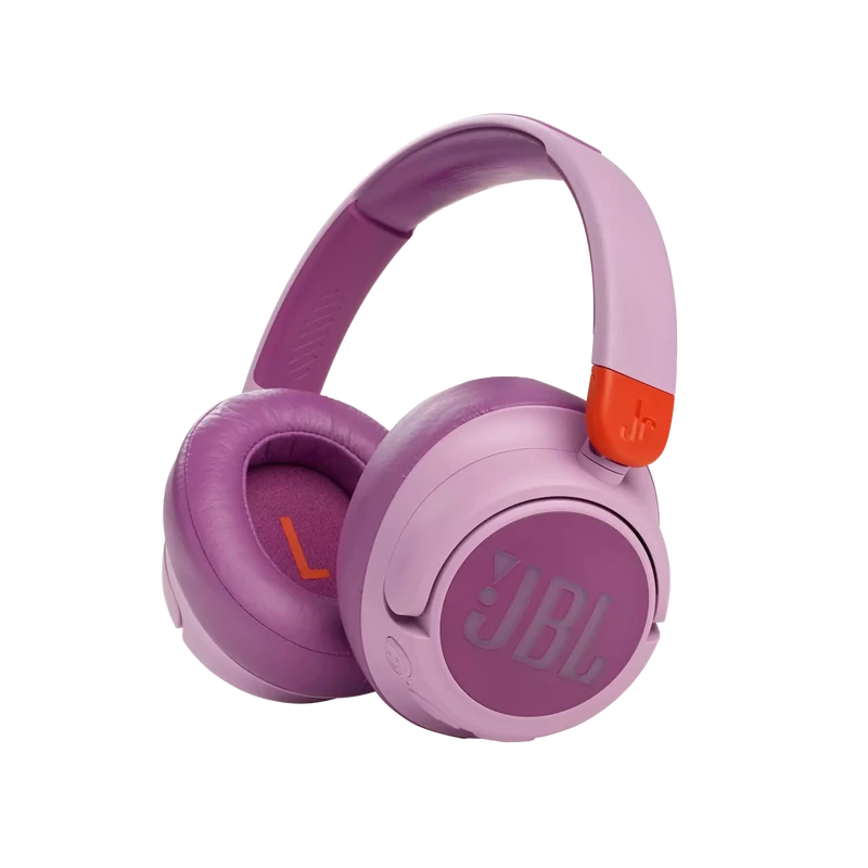 JBL JR460NC bluetooth-os, zajszűrős fejhallgató, pink