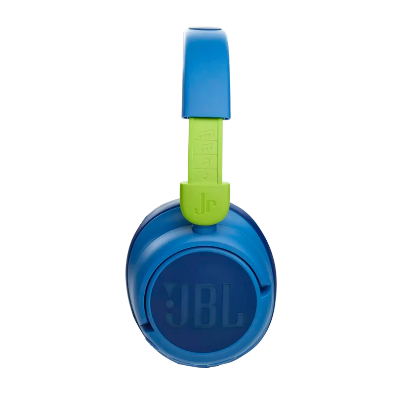 JBL JR460NC bluetooth-os, zajszűrős fejhallgató, kék