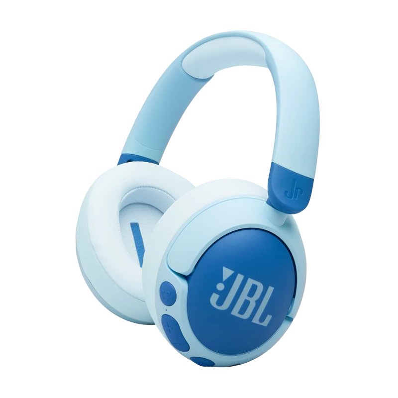 JBL Junior 470NC bluetooth-os, zajszűrős fejhallgató, kék