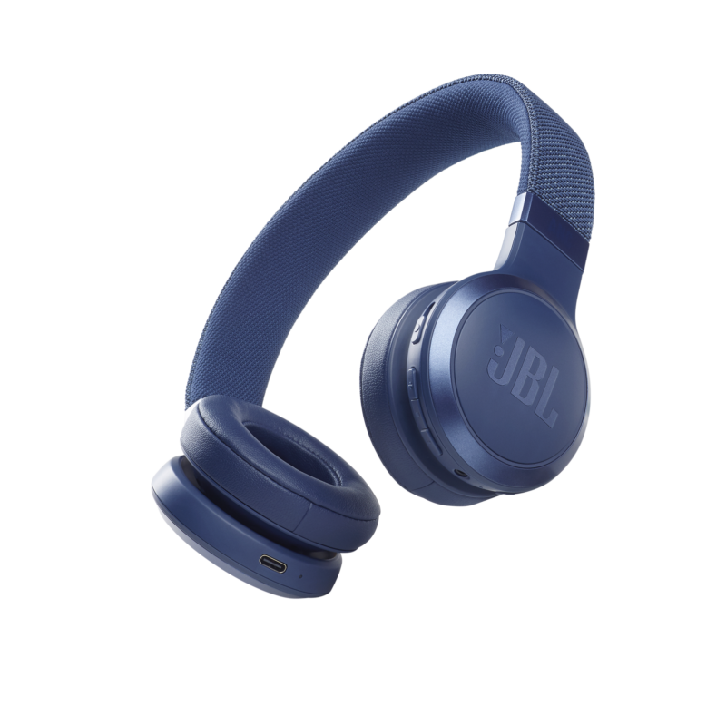 JBL Live 460NC Bluetooth fejhallgató, kék