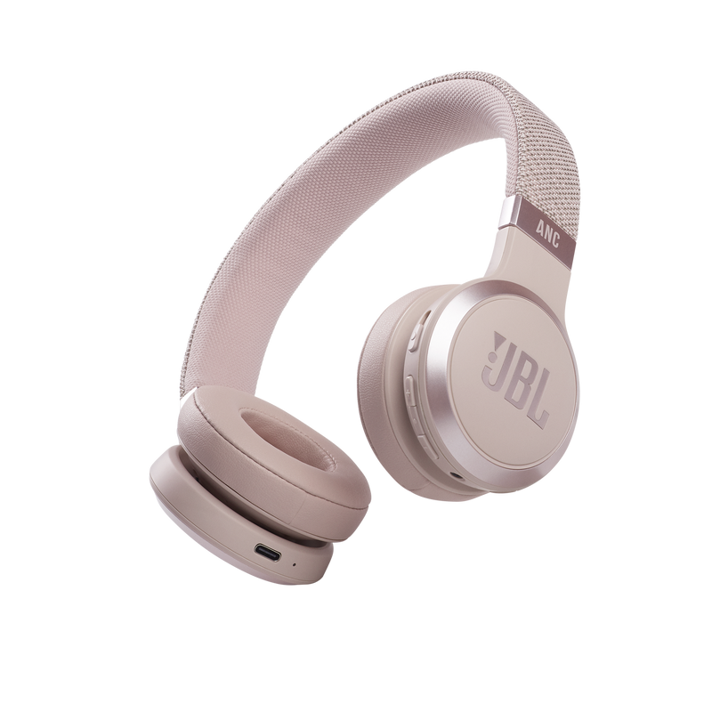 JBL Live 460NC Bluetooth fejhallgató, rózsa