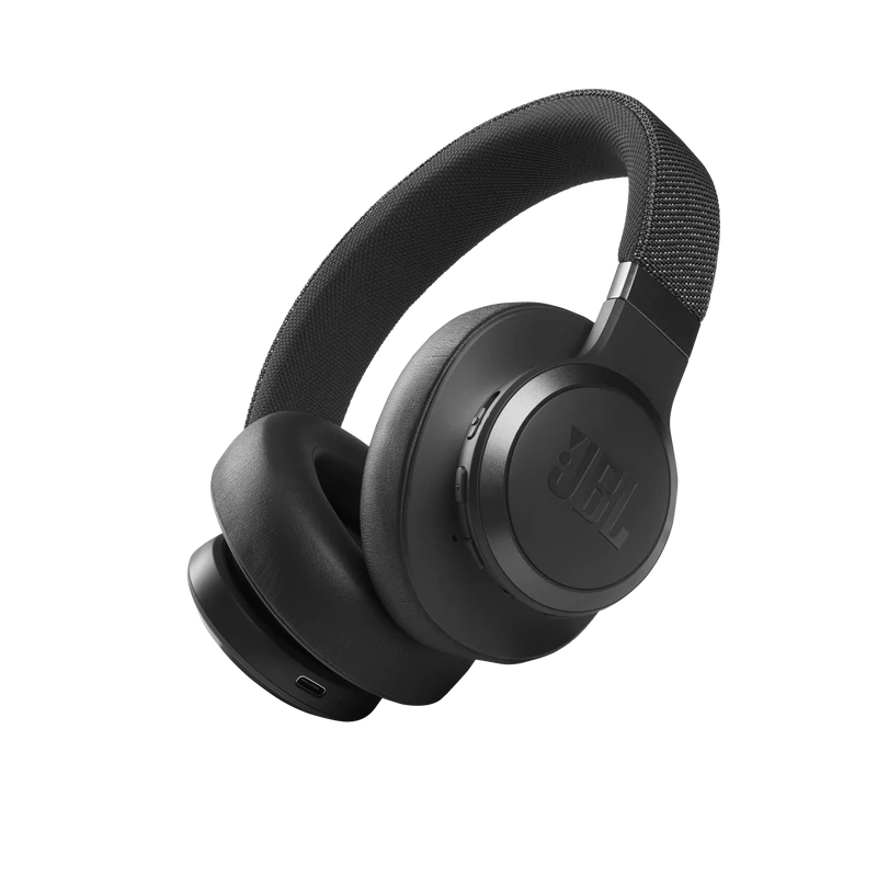 JBL Live 660NC Bluetooth fejhallgató, fekete