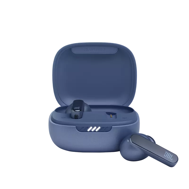 JBL Live Pro 2 TWS zajszűrős fülhallgató, kék
