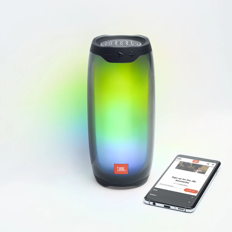 JBL Pulse 4 vízálló, Bluetooth hangszóró, fekete
