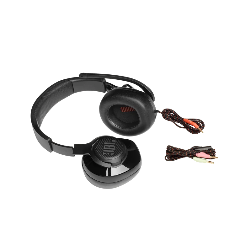 JBL Quantum 300  Gamer fejhallgató, fekete