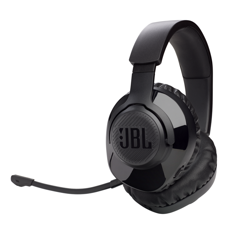 JBL Quantum 350 Gamer Vezeték nélküli fejhallgató, fekete (Bemutató darab)