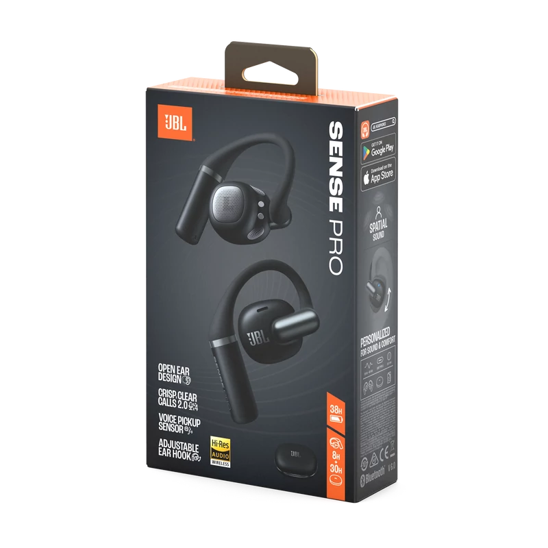 JBL SENSE PRO Wireless fülhallgató, fekete