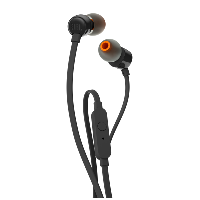 JBL T160 fülhallgató, fekete