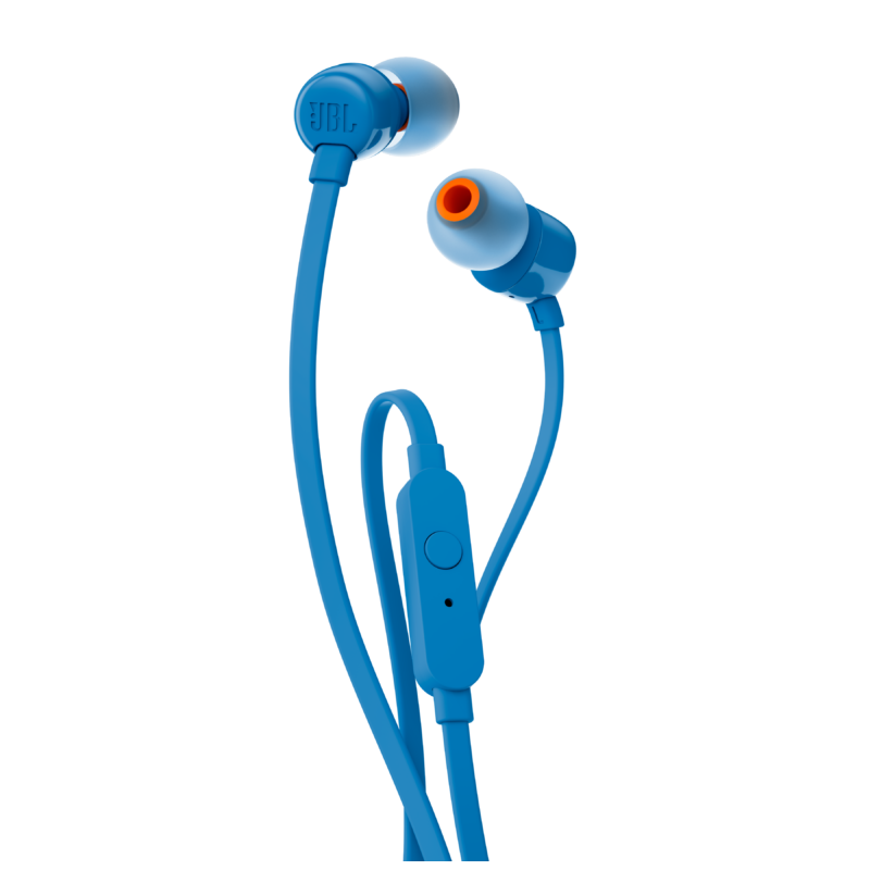 JBL T110 fülhallgató, kék
