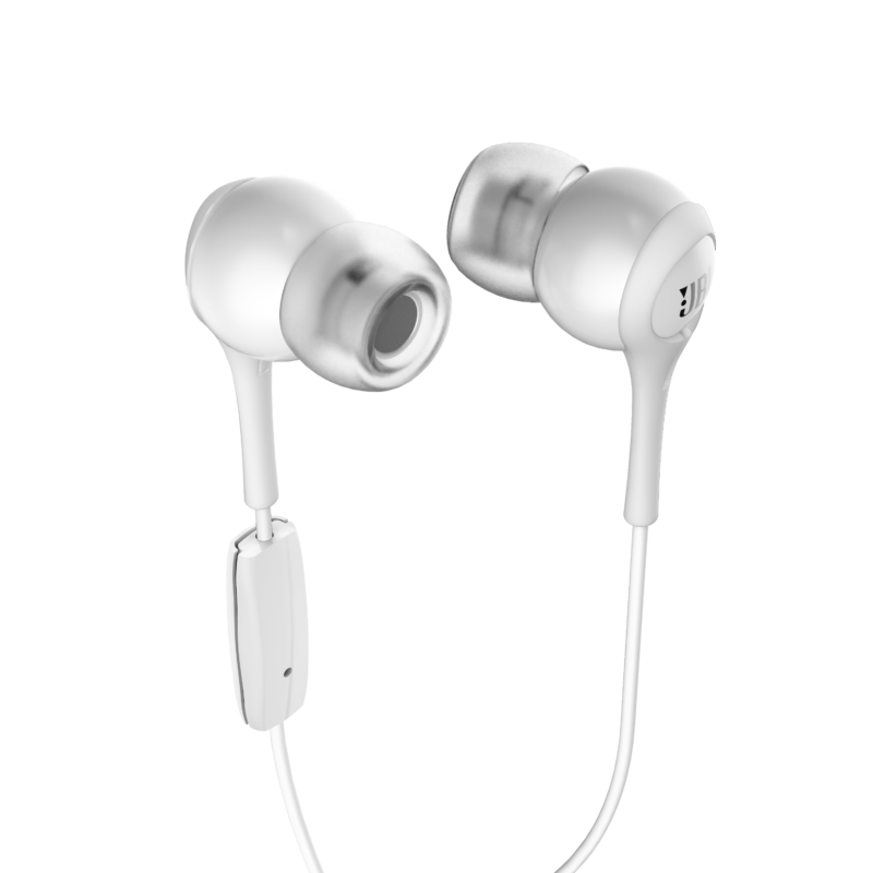 JBL T200A fülhallgató, fehér