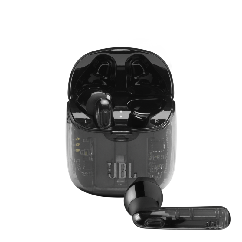 JBL TUNE 225TWS Ghost Edition fülhallgató, átlátszó-fekete