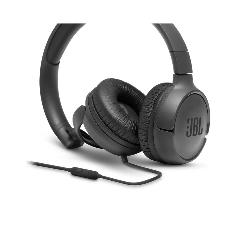 JBL T500 fejhallgató, fekete (Bemutató darab)