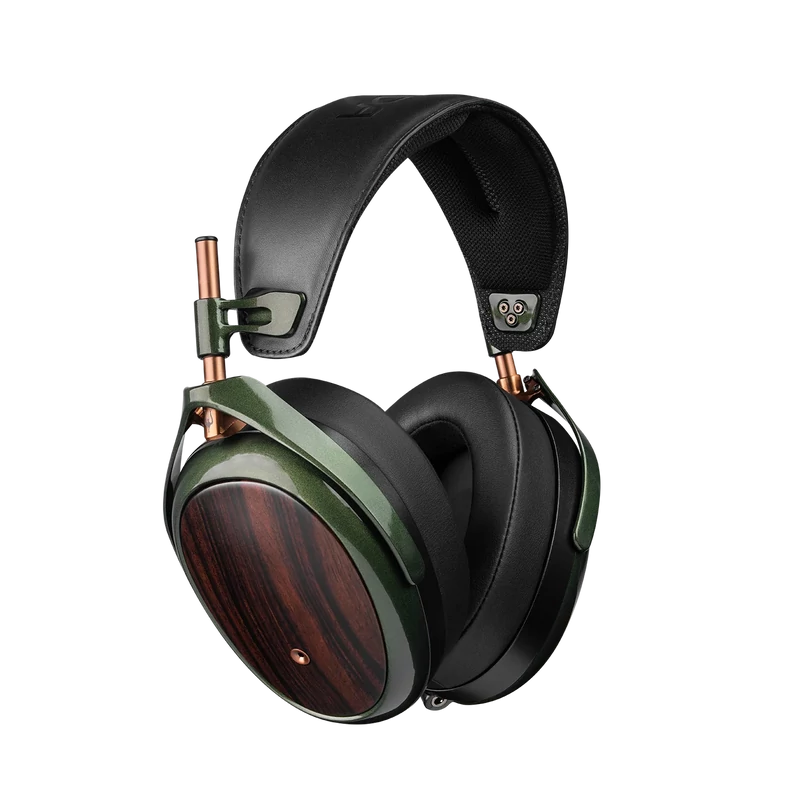 MEZE Audio STRADA prémium fejhallgató, zöld-réz