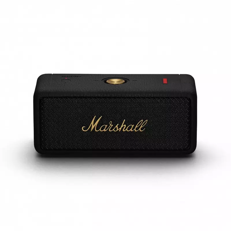 Marshall Emberton II hordozható bluetooth hangszóró, fekete/réz