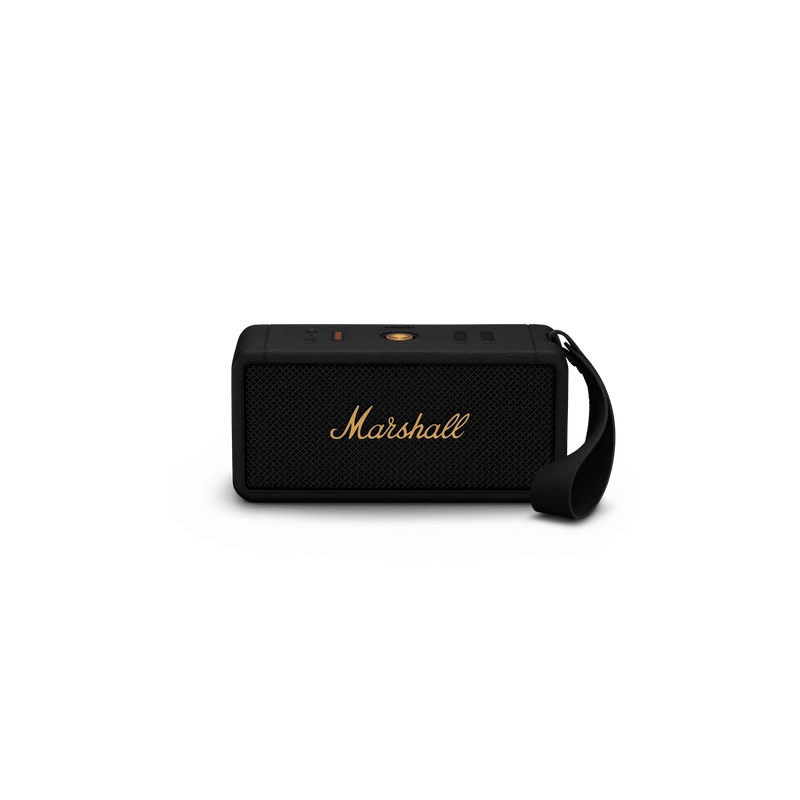 Marshall Middleton hordozható bluetooth hangszóró, fekete/bronz