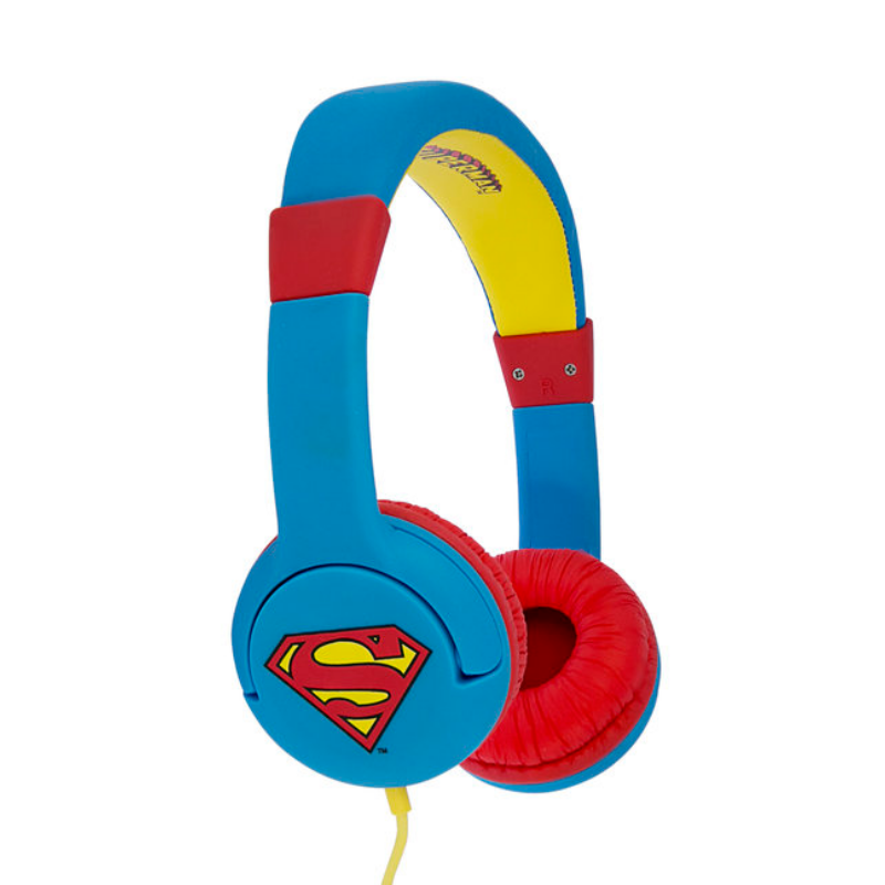 OTL Superman "MAN OF STEEL" vezetékes fejhallgató (DC0262)