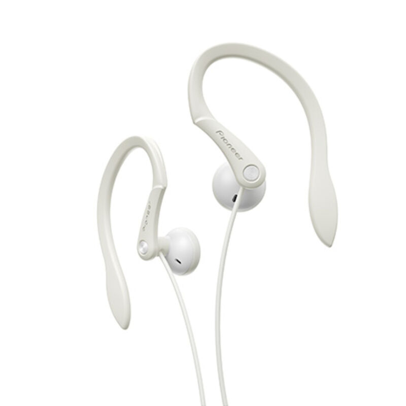 Pioneer SE-E511 sport fülhallgató fehér Bolti bemutató darab