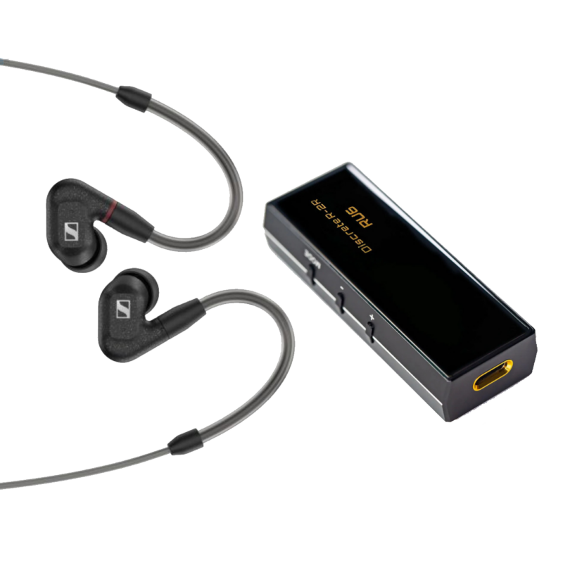 Cayin RU6 USB DAC + Sennheiser IE 300 fülhallgató szett