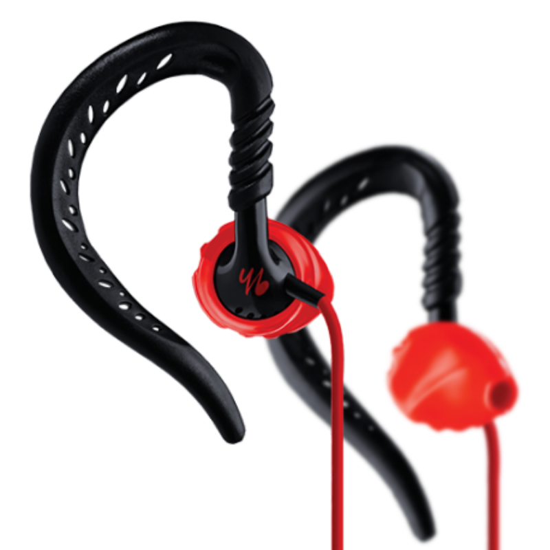 Yurbuds Focus 100 sport fülhallgató, piros DEMO
