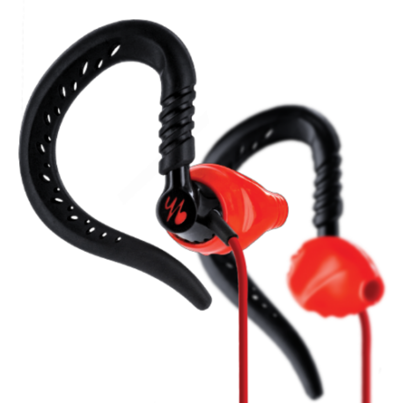 Yurbuds Focus 200 sport fülhallgató, piros