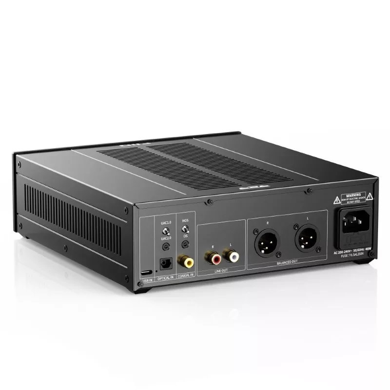 FiiO Warmer R2R csöves erősítő + DAC, fekete