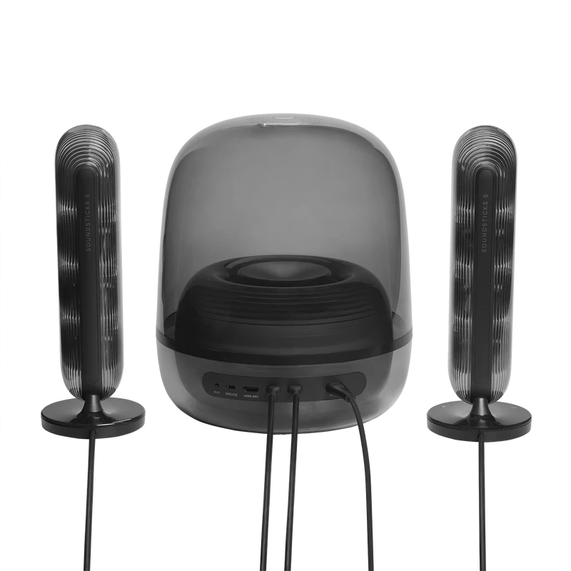 HARMAN KARDON SOUNDSTICKS 5 Bluetooth-hangszóró, fekete